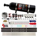 Nitrous Outlet Oxide Systems 00-10362-SBT-DS-15 DS 4 Cyl 4 Sol Direct Port Sys w/ Dist Blocks Low PSI(15Lb Bottle)(SBT Noz) thumbnail 2