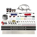 Nitrous Outlet Oxide Systems 00-10363-E85-R-DS-00 DS 4 Cyl 4 Sol Direct Port Sys w/ Rails E85 Hi PSI(No Bottle)(90° Noz) thumbnail 2