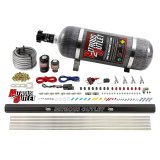 Nitrous Outlet Oxide Systems 00-10363-E85-R-SBT-12 4 Cyl 2 Sol Direct Port Sys w/ Single Rail E85 Hi PSI(12Lb Bottle)(SBT Noz) thumbnail 1