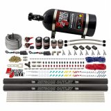 Nitrous Outlet Oxide Systems 00-10363-E85-SBT-DS-12 DS 4Cyl 4Sol Direct Port Sys w/Dist Blocks E85 Hi PSI(12Lb Bottle)(SBT Noz) thumbnail 1