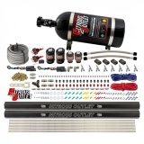 Nitrous Outlet Oxide Systems 00-10363-E85-SBT-DS-12 DS 4Cyl 4Sol Direct Port Sys w/Dist Blocks E85 Hi PSI(12Lb Bottle)(SBT Noz) thumbnail 2