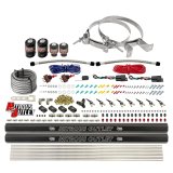 Nitrous Outlet Oxide Systems 00-10363-R-DS-00 DS 4 Cyl 4 Sol Direct Port Sys w/ Dual Rails Hi PSI(No Bottle)(90° Noz) thumbnail 1