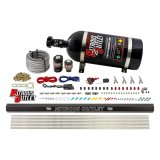 Nitrous Outlet Oxide Systems 00-10363-R-SBT-10 4 Cyl 2 Sol Direct Port Sys w/ Single Rail Hi PSI(10Lb Bottle)(SBT Noz) thumbnail 2