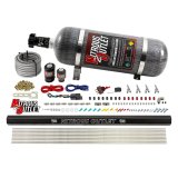 Nitrous Outlet Oxide Systems 00-10363-R-SBT-12 4 Cyl 2 Sol Direct Port Sys w/ Single Rail Hi PSI(12Lb Bottle)(SBT Noz) thumbnail 1
