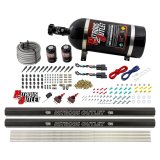 Nitrous Outlet Oxide Systems 00-10397-SBT-DS-10 Dry EFI DS 6 Cyl 2 Sol Direct Port Sys w/ Dual Rails (10Lb Bottle)(SBT Noz) thumbnail 2