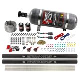Nitrous Outlet Oxide Systems 00-10397-SBT-DS-12 Dry EFI DS 6 Cyl 2 Sol Direct Port Sys w/ Dual Rails (12Lb Bottle)(SBT Noz) thumbnail 1