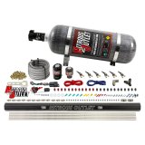 Nitrous Outlet Oxide Systems 00-10398-ALC-R-12 6Cyl 2 Sol Direct Port Sys w/ Single Rail ALC Low PSI(12Lb Bottle)(90° Noz) thumbnail 2