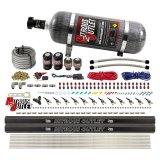Nitrous Outlet Oxide Systems 00-10398-ALC-R-DS-12 DS 6 Cyl 4Sol Direct Port Sys w/ Dual Rails ALC Low PSI(12Lb Bottle)90° Noz thumbnail 2