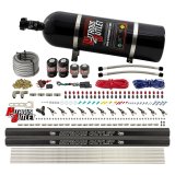 Nitrous Outlet Oxide Systems 00-10398-ALC-R-DS-15 DS 6Cyl 4Sol Direct Port Sys w/ Dual Rails ALC Low PSI(15Lb Bottle)90° Noz thumbnail 2