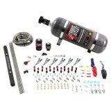 Nitrous Outlet Oxide Systems 00-10398-ALC-R-SBT-12 6 Cyl 2Sol Direct Port Sys w/ Single Rail ALC Low PSI(12Lb Bottle)(SBT Noz) thumbnail 1