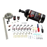 Nitrous Outlet Oxide Systems 00-10398-ALC-SBT-10 6 Cyl 2 Sol Direct Port Sys w/Dist Blocks ALC Low PSI(10Lb Bottle)(SBT Noz) thumbnail 1
