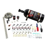 Nitrous Outlet Oxide Systems 00-10398-ALC-SBT-10 6 Cyl 2 Sol Direct Port Sys w/Dist Blocks ALC Low PSI(10Lb Bottle)(SBT Noz) thumbnail 2