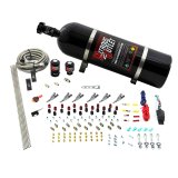 Nitrous Outlet Oxide Systems 00-10398-ALC-SBT-15 6 Cyl 2 Sol Direct Port Sys w/Dist Blocks ALC Low PSI(15Lb Bottle)(SBT Noz) thumbnail 2