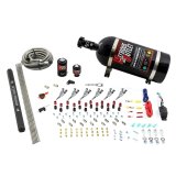 Nitrous Outlet Oxide Systems 00-10398-R-SBT-10 6 Cyl 2 Sol Direct Port Sys w/ Single Rail Low PSI(10Lb Bottle)(SBT Noz) thumbnail 1
