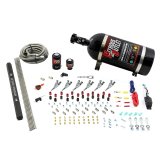 Nitrous Outlet Oxide Systems 00-10398-R-SBT-10 6 Cyl 2 Sol Direct Port Sys w/ Single Rail Low PSI(10Lb Bottle)(SBT Noz) thumbnail 2