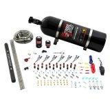 Nitrous Outlet Oxide Systems 00-10398-R-SBT-15 6 Cyl 2 Sol Direct Port Sys w/ Single Rail Low PSI(15Lb Bottle)(SBT Noz) thumbnail 2