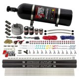 Nitrous Outlet Oxide Systems 00-10398-SBT-DS-15 DS 6 Cyl 4 Sol Direct Port Sys w/ Dist Blocks Low PSI(15Lb Bottle)(SBT Noz) thumbnail 1
