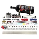 Nitrous Outlet Oxide Systems 00-10399-E85-R-DS-10 DS 6Cyl 4Sol Direct Port Sys w/ Dual Rails E85 Hi PSI(10Lb Bottle)(90° Noz) thumbnail 2