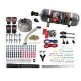 Nitrous Outlet Oxide Systems 00-10399-E85-R-SBT-DS-12 DS 6Cyl 4 Sol Direct Port Sys w/ Dual Rail E85 Hi PSI(12Lb Bottle)(SBT Noz) thumbnail 1