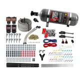 Nitrous Outlet Oxide Systems 00-10399-E85-R-SBT-DS-12 DS 6Cyl 4 Sol Direct Port Sys w/ Dual Rail E85 Hi PSI(12Lb Bottle)(SBT Noz) thumbnail 2