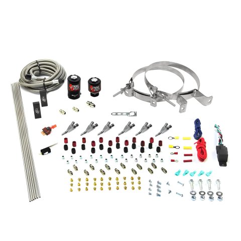 Nitrous Outlet Oxide Systems 00-10399-E85-SBT-00 6 Cyl 2 Sol Direct Port Sys w/ Dist Blocks E85 Hi PSI(No Bottle)(SBT Noz)