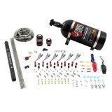 Nitrous Outlet Oxide Systems 00-10399-R-SBT-10 6 Cyl 2 Sol Direct Port Sys w/ Single Rail Hi PSI(10Lb Bottle)(SBT Noz) thumbnail 1