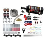 Nitrous Outlet Oxide Systems 00-10399-R-SBT-DS-10 DS 6 Cyl 4 Sol Direct Port Sys w/ Dual Rail Hi PSI(10Lb Bottle)(SBT Noz) thumbnail 2
