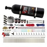Nitrous Outlet Oxide Systems 00-10399-SBT-DS-15 DS 6 Cyl 4 Sol Direct Port Sys w/ Dist Blocks Hi PSI(15Lb Bottle)(SBT Noz) thumbnail 2
