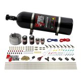 Nitrous Outlet Oxide Systems 00-10433-ALC-H-15 8 Cyl 4 Sol Racers Direct Port Sys ALC Low PSI( 15lb Bottle)(90° Noz) thumbnail 2