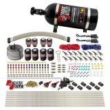 Nitrous Outlet Oxide Systems 00-10433-ALC-H-DS-10 DS 8 Cyl 8 Sol Racers Direct Port Sys ALC Low PSI(10Lb Bottle)(90° Noz) thumbnail 1