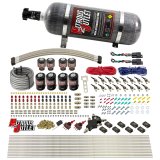 Nitrous Outlet Oxide Systems 00-10433-ALC-H-DS-12 DS 8 Cyl 8 Sol Racers Direct Port Sys ALC Low PSI(12Lb Bottle)(90° Noz) thumbnail 2