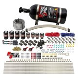 Nitrous Outlet Oxide Systems 00-10433-E85-L-DS-10 DS 8 Cyl 8 Sol Racers Direct Port Sys E85 Low PSI(10Lb Bottle)(90° Noz) thumbnail 1