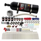 Nitrous Outlet Oxide Systems 00-10433-E85-L-DS-15 DS 8 Cyl 8 Sol Racers Direct Port Sys E85 Low PSI(15Lb Bottle)(90° Noz) thumbnail 2