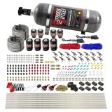Nitrous Outlet Oxide Systems 00-10433-H-DS-12 DS 8 Cyl 8 Sol Racers Direct Port Sys Low PSI(12Lb Bottle)(90° Noz) thumbnail 2