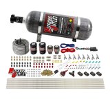 Nitrous Outlet Oxide Systems 00-10433-H-SBT-12 8 Cyl 4 Sol Racers Direct Port Sys Low PSI( 12lb Bottle)(SBT Noz) thumbnail 1