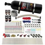 Nitrous Outlet Oxide Systems 00-10434-E85-H-DS-15 DS 8 Cyl 8 Sol Racers Direct Port Sys E85 Hi PSI(15Lb Bottle)(90° Noz) thumbnail 1