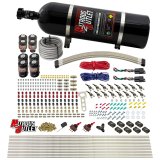 Nitrous Outlet Oxide Systems 00-10434-L-DS-15 DS 8 Cyl 8 Sol Racers Direct Port Sys Hi PSI(15Lb Bottle)(90° Noz) thumbnail 2