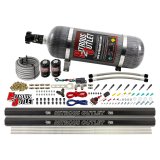 Nitrous Outlet Oxide Systems 00-10471-H-R-SBT-12 Dry EFI 8 Cyl 2 Sol Direct Port Sys w/ Dual Rails (12Lb Bottle )(SBT Noz) thumbnail 1