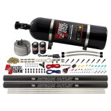 Nitrous Outlet Oxide Systems 00-10471-H-R-SBT-15 Dry EFI 8 Cyl 2 Sol Direct Port Sys w/ Dual Rails (15Lb Bottle )(SBT Noz) thumbnail 1