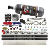 Nitrous Outlet Oxide Systems 00-10471-L-R-SBT-DS-12 Dry EFI DS 8 Cyl 4 Sol Direct Port Sys w/ Dual Rails (12Lb Bottle)(SBT Noz) thumbnail 2