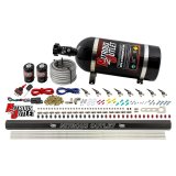 Nitrous Outlet Oxide Systems 00-10472-ALC-H-R-10 8 Cyl 2 Sol Direct Port Sys w/ Single Rail ALC Low PSI(10Lb Bottle)90° Noz thumbnail 1