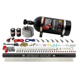 Nitrous Outlet Oxide Systems 00-10472-ALC-H-R-10 8 Cyl 2 Sol Direct Port Sys w/ Single Rail ALC Low PSI(10Lb Bottle)90° Noz thumbnail 2