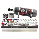 Nitrous Outlet Oxide Systems 00-10472-E85-H-R-12 8 Cyl 2 Sol Direct Port Sys w/ Single Rail E85 Low PSI(12Lb Bottle)90° Noz thumbnail 2