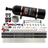 Nitrous Outlet Oxide Systems 00-10474-E85-H-R-15 8 Cyl 4 Sol Direct Port Sys w/ Dual Rails E85 Low PSI(15Lb Bottle)(90° Noz) thumbnail 2