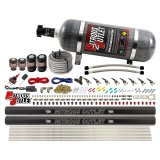 Nitrous Outlet Oxide Systems 00-10474-E85-L-R-12 8 Cyl 4 Sol Direct Port Sys w/ Dual Rails E85 Low PSI(12Lb Bottle) 90°Noz thumbnail 1