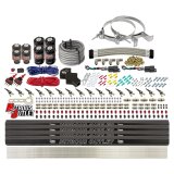 Nitrous Outlet Oxide Systems 00-10474-L-R-DS-00 DS 8 Cyl 8 Sol Direct Port Sys w/ Quad Rails Low PSI(No Bottle)(90° Noz) thumbnail 1