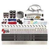 Nitrous Outlet Oxide Systems 00-10474-L-R-DS-00 DS 8 Cyl 8 Sol Direct Port Sys w/ Quad Rails Low PSI(No Bottle)(90° Noz) thumbnail 2