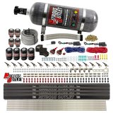 Nitrous Outlet Oxide Systems 00-10475-E85-L-R-DS-12 DS 8Cyl 8Sol Direct Port Sys w/ Quad Rails E85 Hi PSI(12Lb Bottle)(90° Noz) thumbnail 2