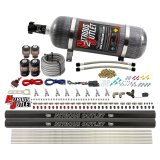 Nitrous Outlet Oxide Systems 00-10475-E85-L-R-SBT-12 8 Cyl 4 Sol Direct Port Sys w/ Dual Rails E85 Hi PSI(12Lb Bottle)(SBT Noz) thumbnail 1