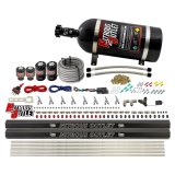 Nitrous Outlet Oxide Systems 00-10475-H-R-SBT-10 8 Cyl 4 Sol Direct Port Sys w/ Dual Rails Hi PSI(10Lb Bottle)(SBT Noz) thumbnail 1